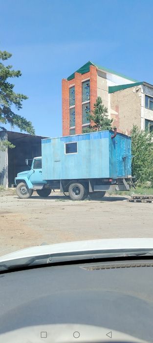 Вагончик буржуйкой тёплая для строителей и охраны