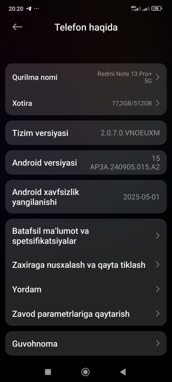 Redmi Note 13 pro+5G