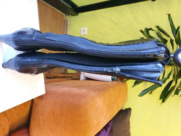 Cizme din piele mar. 35/36