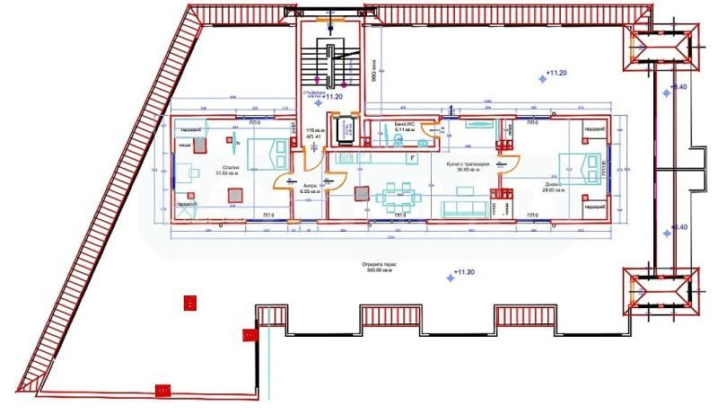 Продава се Тристаен апартамент в Бяла - 136 кв.м за 956 €/кв.м - Снимка #9
