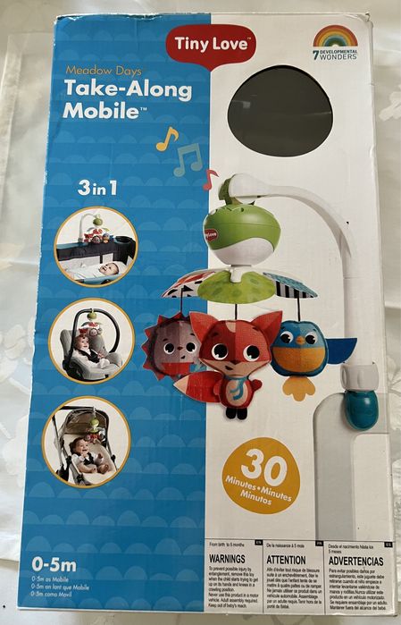 Carusel muzical mobil bebe