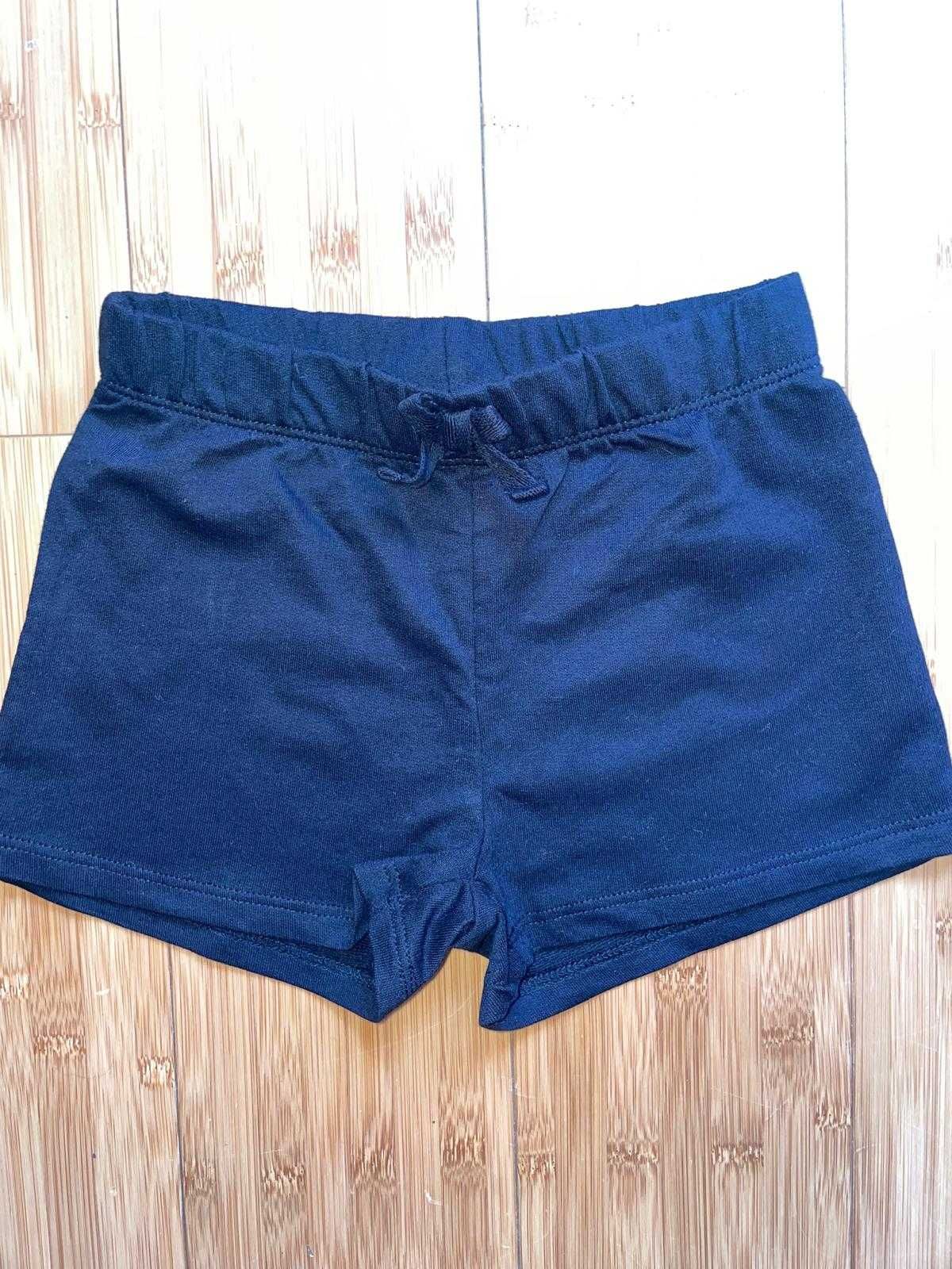 Set 2 perechi pantaloni scurti bumbac fata H&M noi 4 ani!!