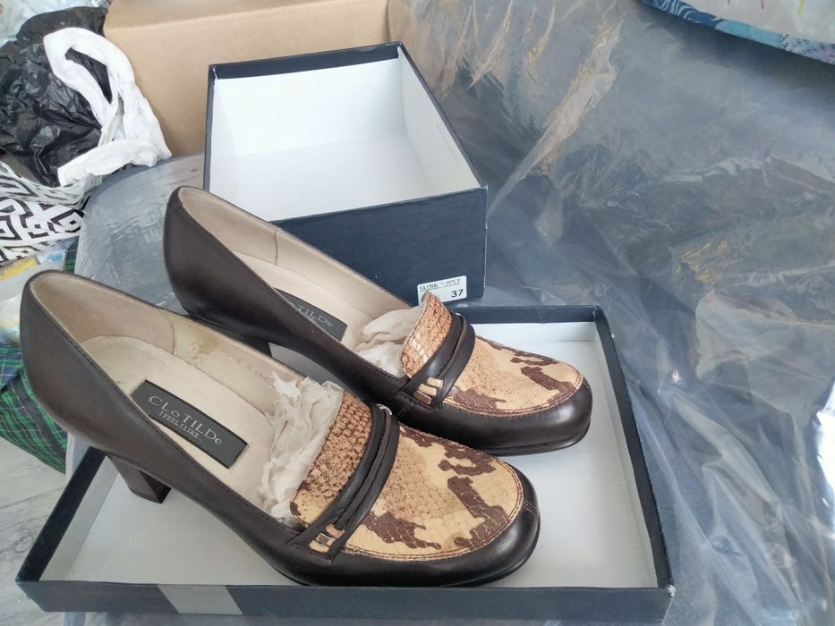 Туфли кожа, новые