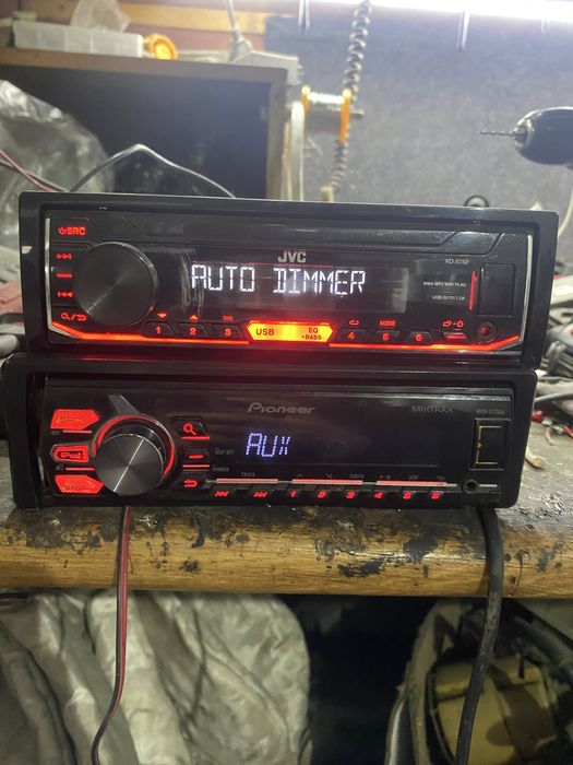 Магнитолы jvs и pioneer