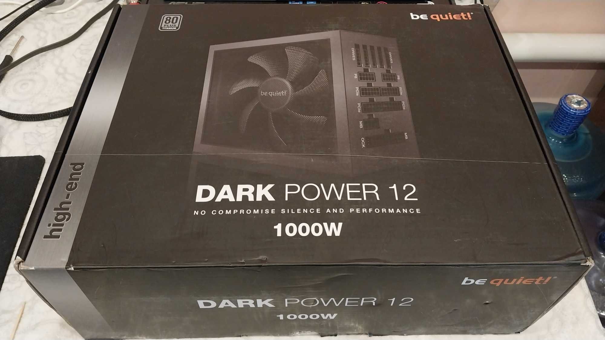 Новый Open Box распакованный Блок Питания Be Quiet DARK POWER 12 1000W
