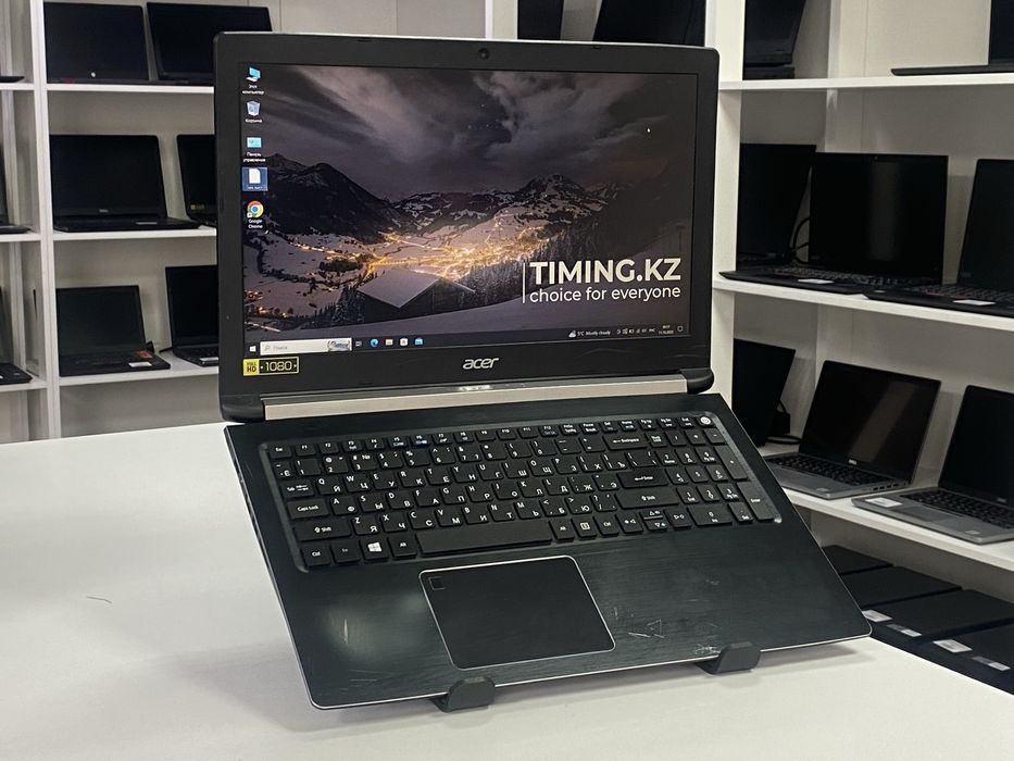 Офисный ноутбук Acer Aspire 7 - Core i5-8300H/12GB/SSD 256GB + 640GB