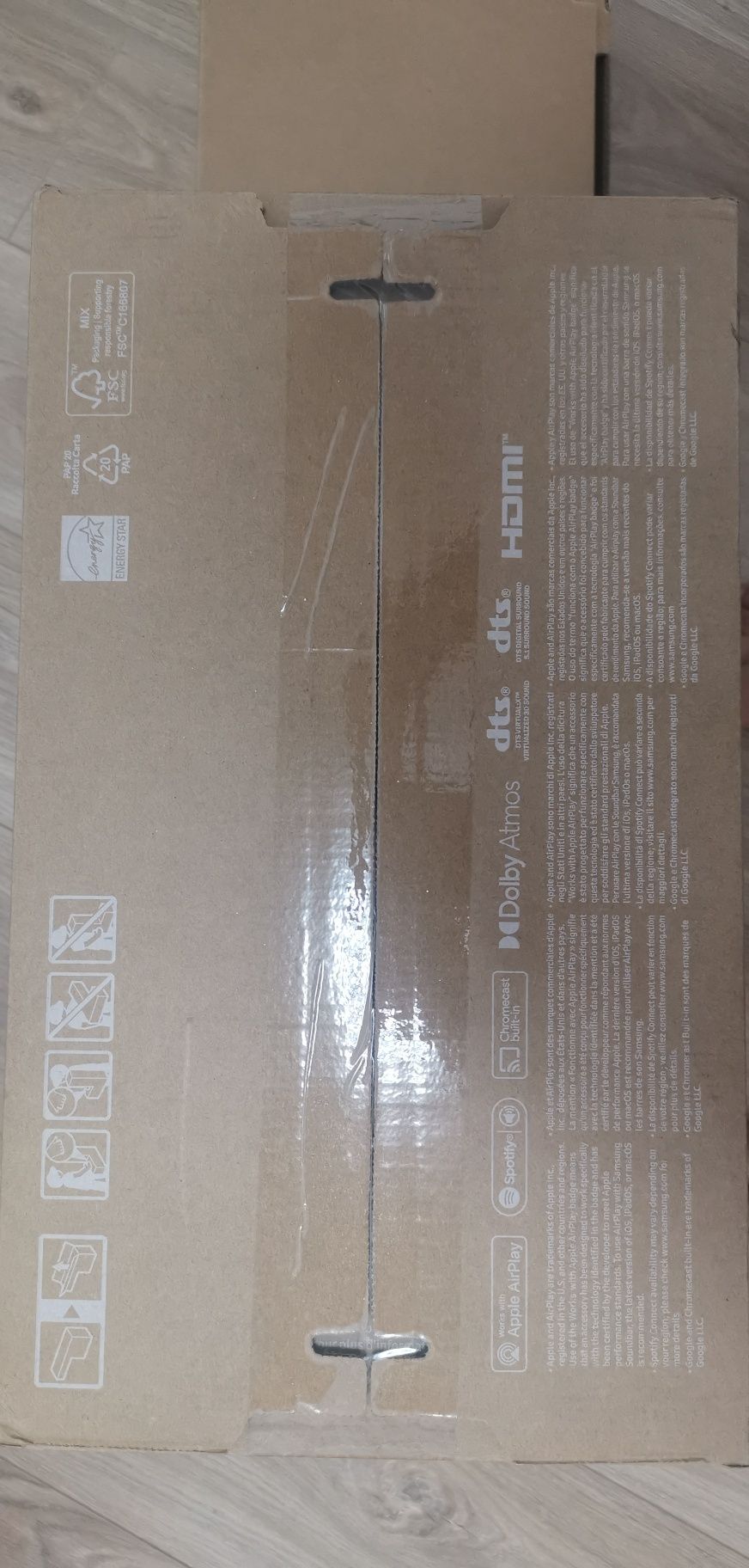 Soundbar Samsung HW-S700D, 3.1, 250W, Bluetooth, Wi-Fi, Безжичен субуф