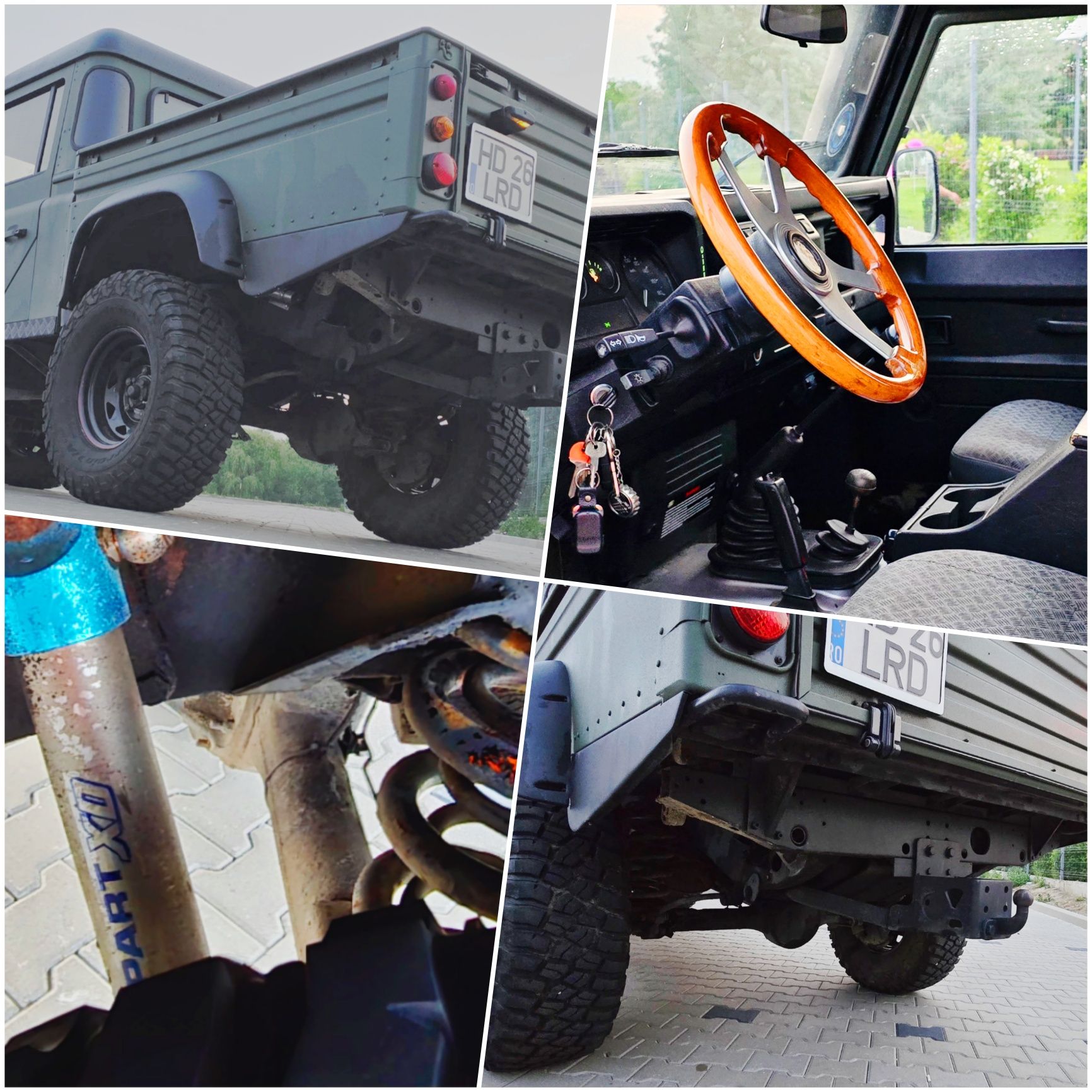 Vând Defender 130 crew-cab 2.5 TD5 2006