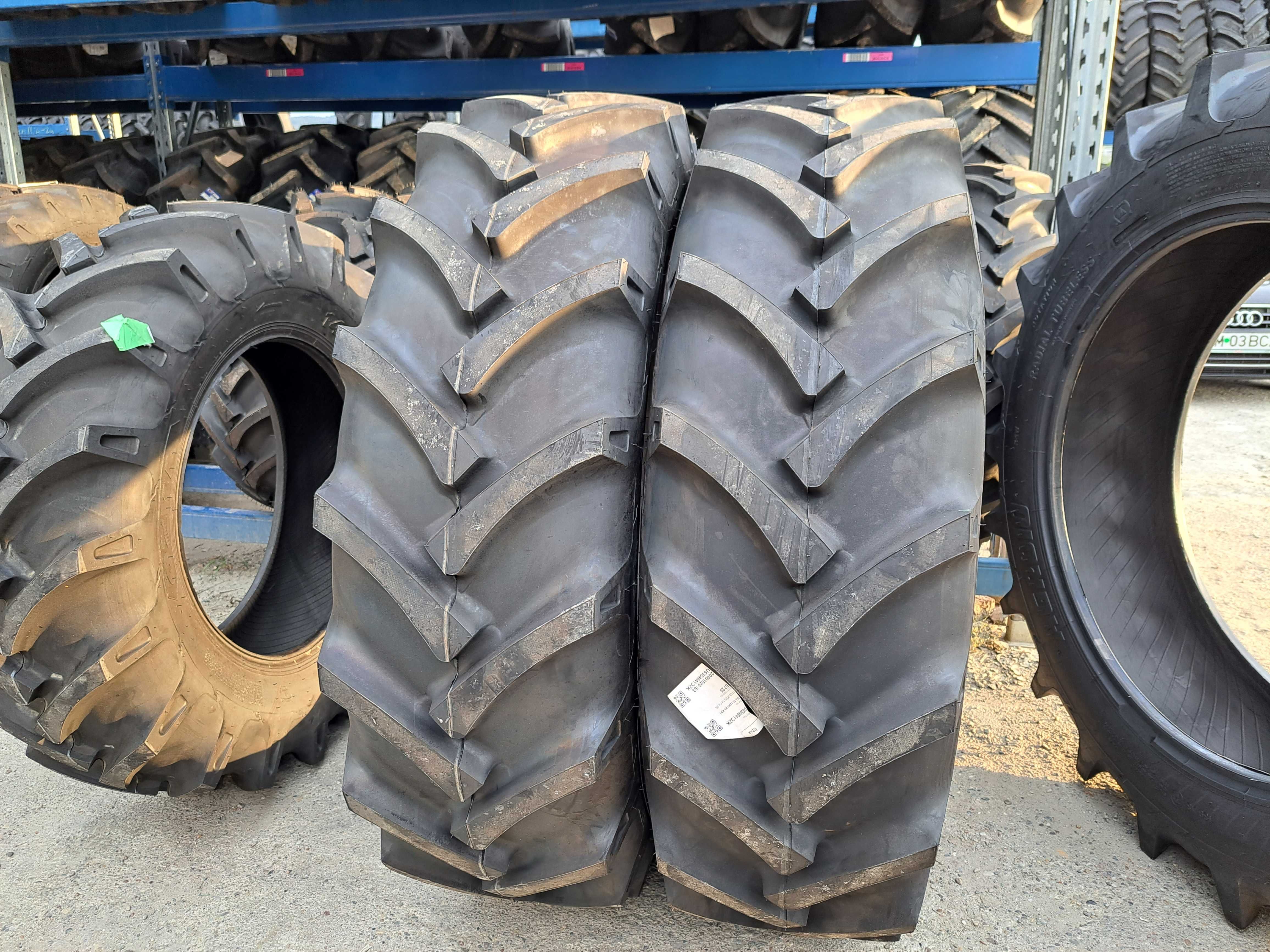 Anvelope noi 15.5-38 OZKA cu 12 pliuri cauciucuri TRACTOR U650, IFRON