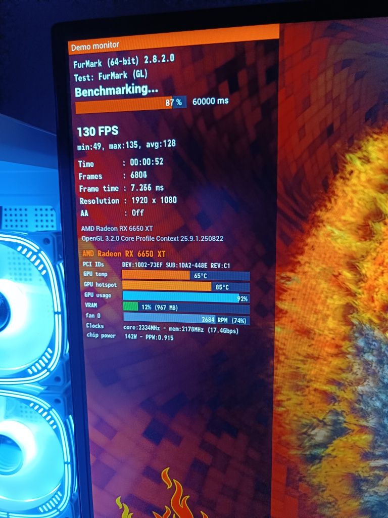 Sapphire Pulse RX6650 XT 8gb