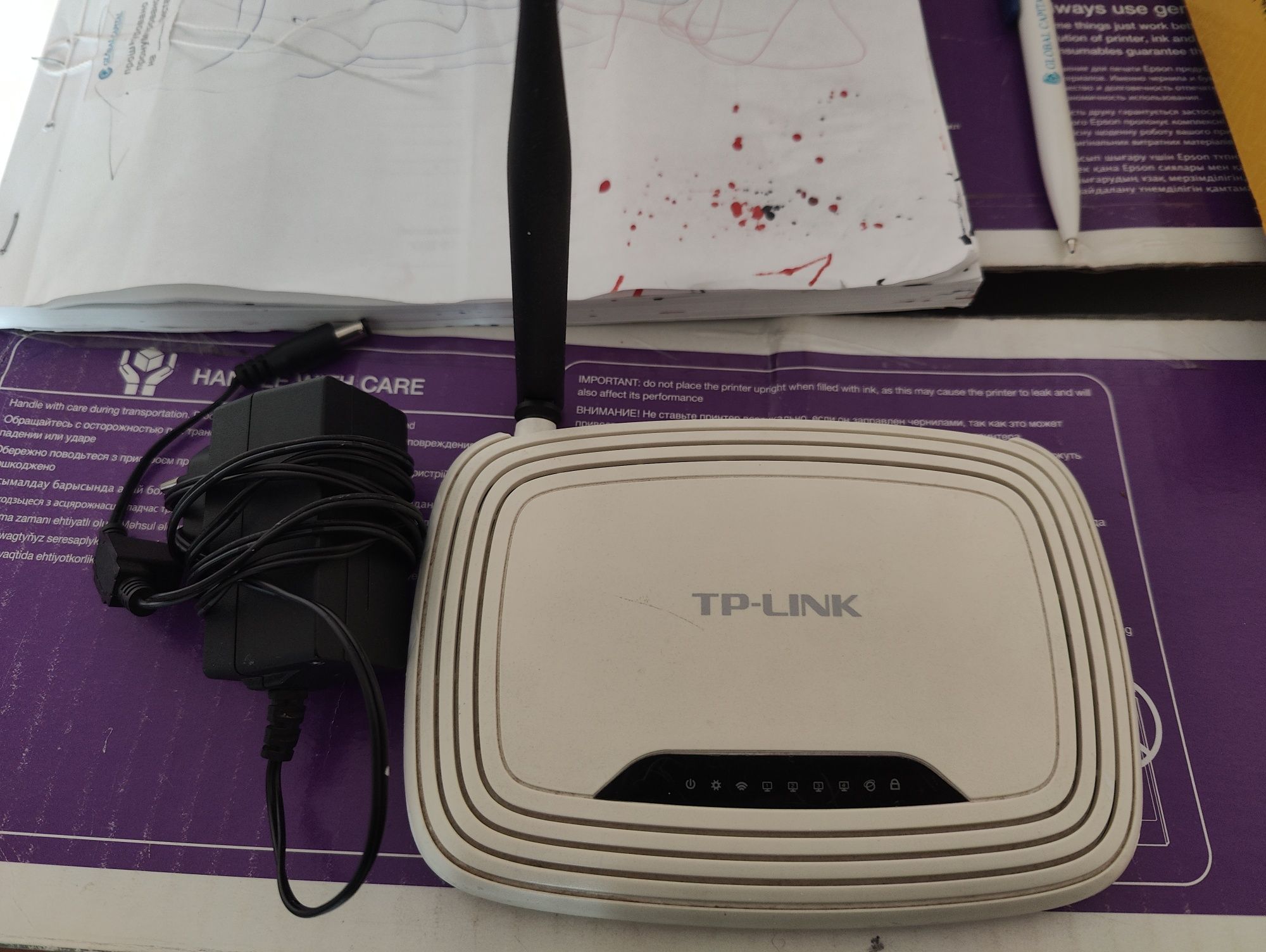 Роутер tp link tp wr740n