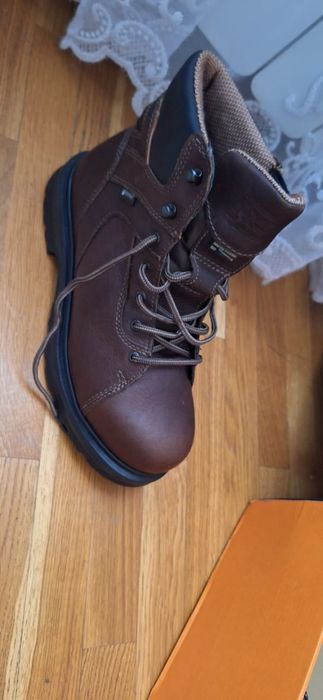 Ботинки кожанные