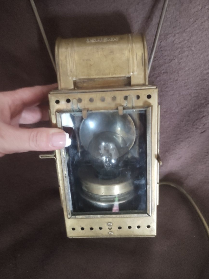 Lampa CFR de colectie marca Osmeka alama 1956