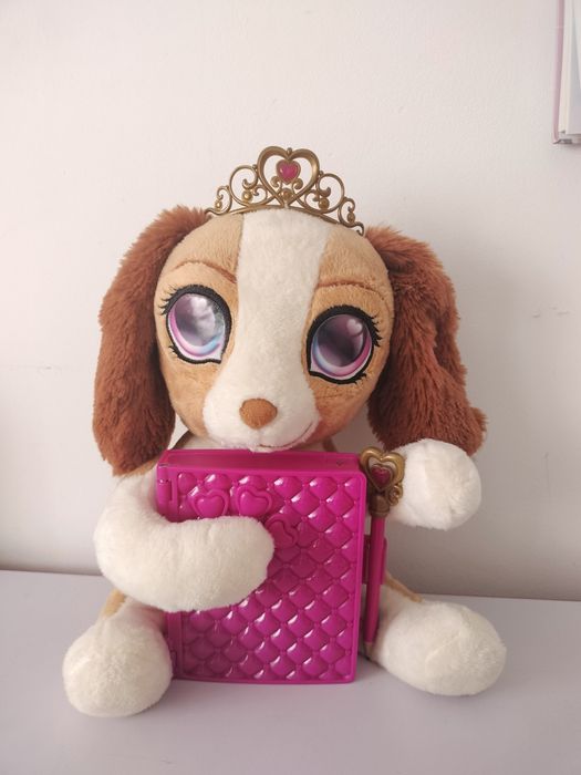 Jucarie de plus interactiva, Catelus Royal Puppy cu jurnal secret