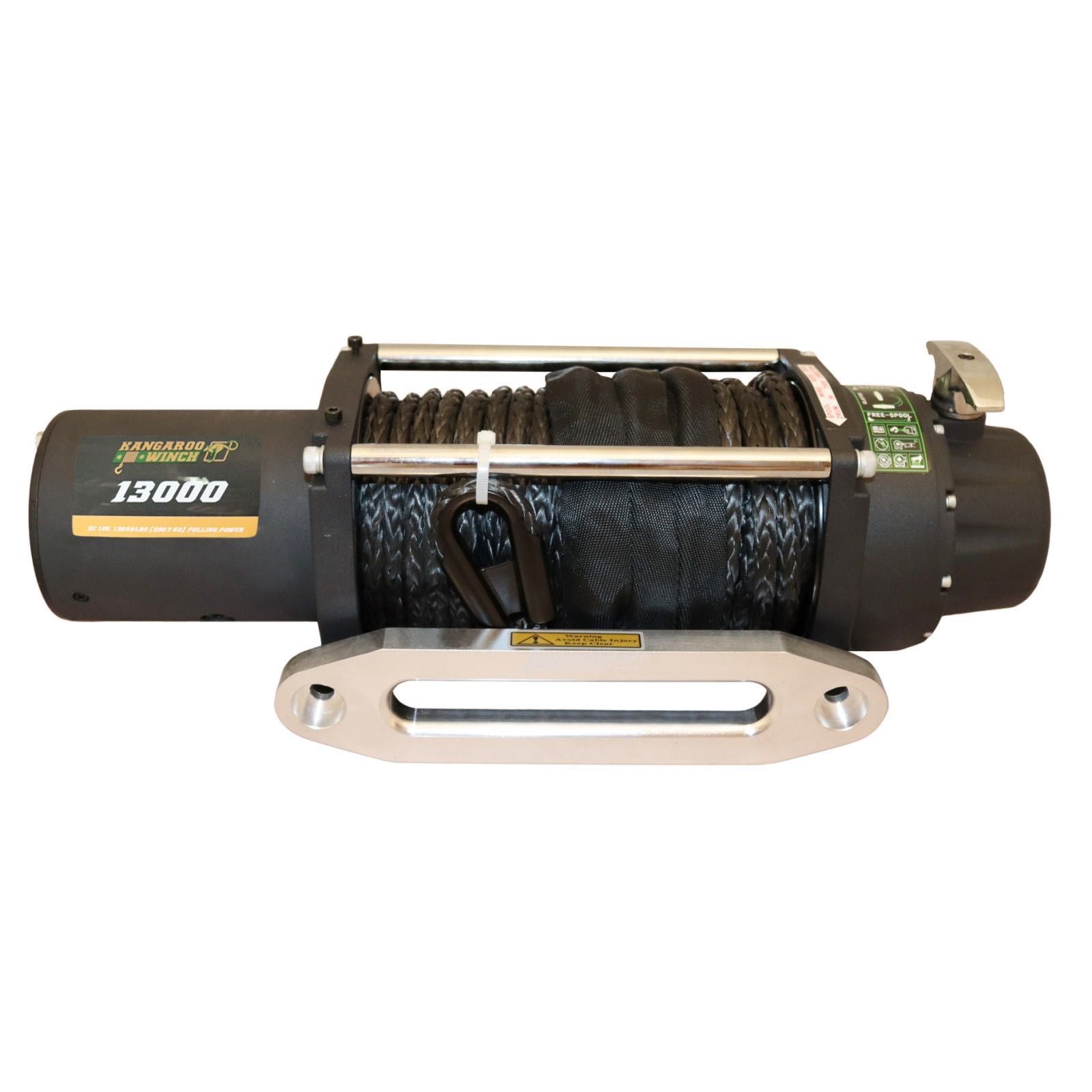 Troliu electric K 13000 SR sufa sintetica Kangaroo PowerWinch 4x4