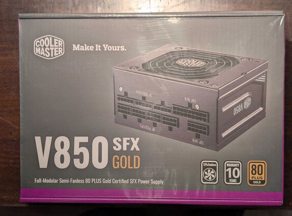 Блок питания Cooler Master V850 SFX Full-Modular 80 Plus Gold