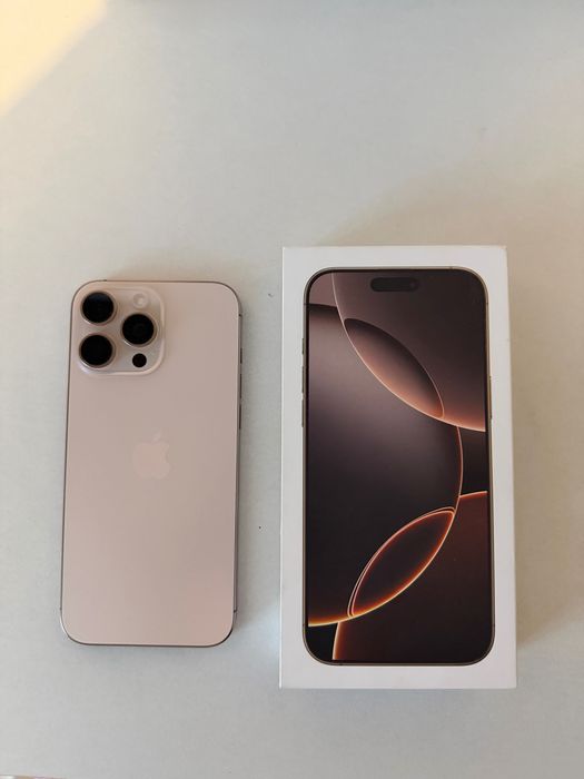 Iphone 16 Pro Max 512GB, Gold - 100% baterie