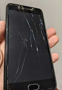Смартфон Meizu M5 Note, 8 ядер, 3/32 ГБ, разбит экран