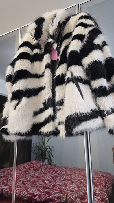 Haina de blana alb negru Bogas, M, L