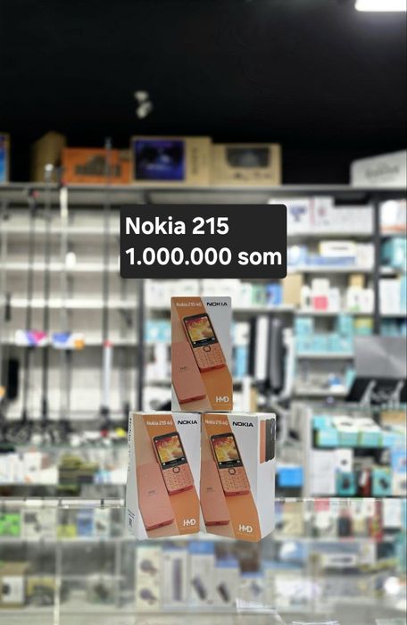 Nokia telefonlari dastafka tekin