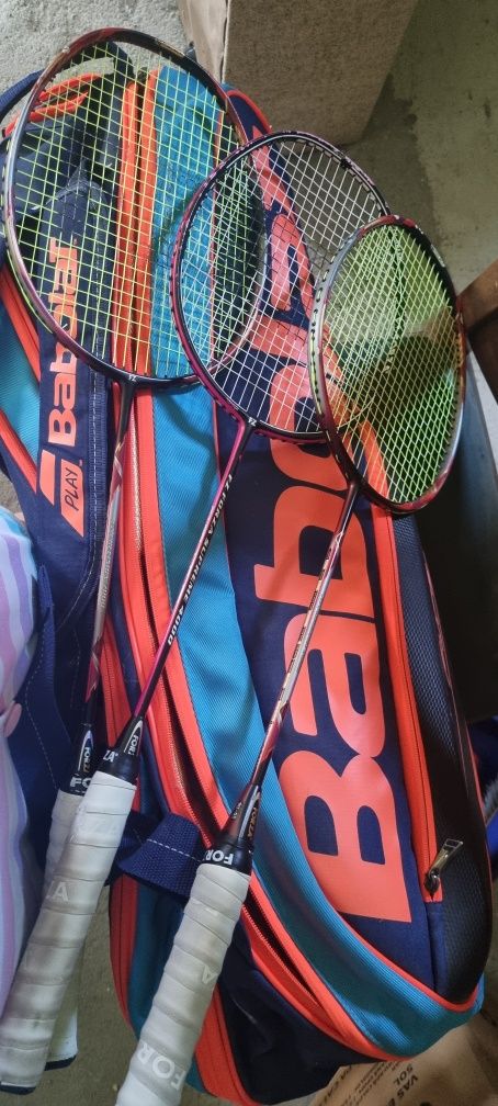 Rachete badminton și geanta badminton/tenis Babolat