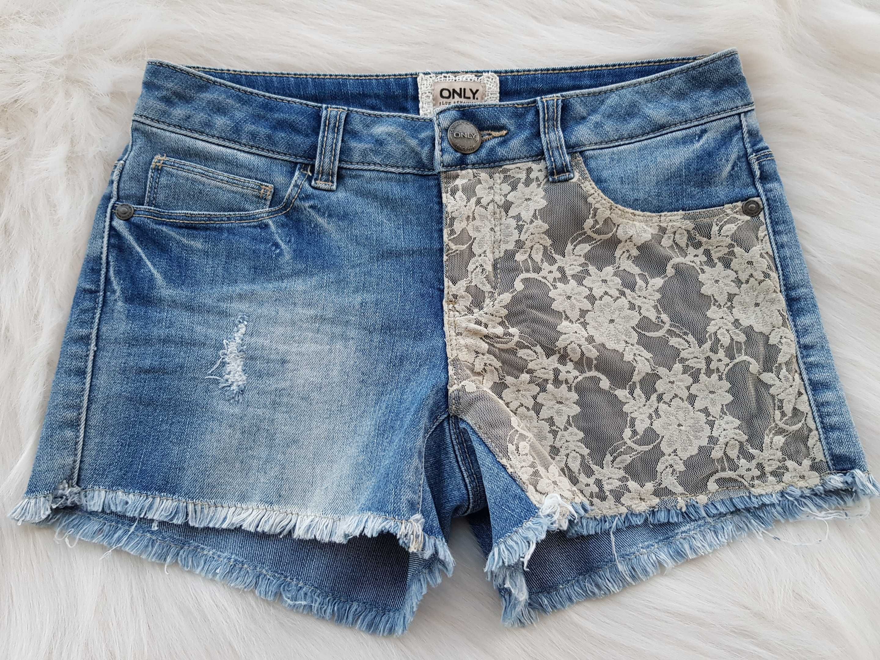 Дамски къси дънки ZARA и други размер XS - S
