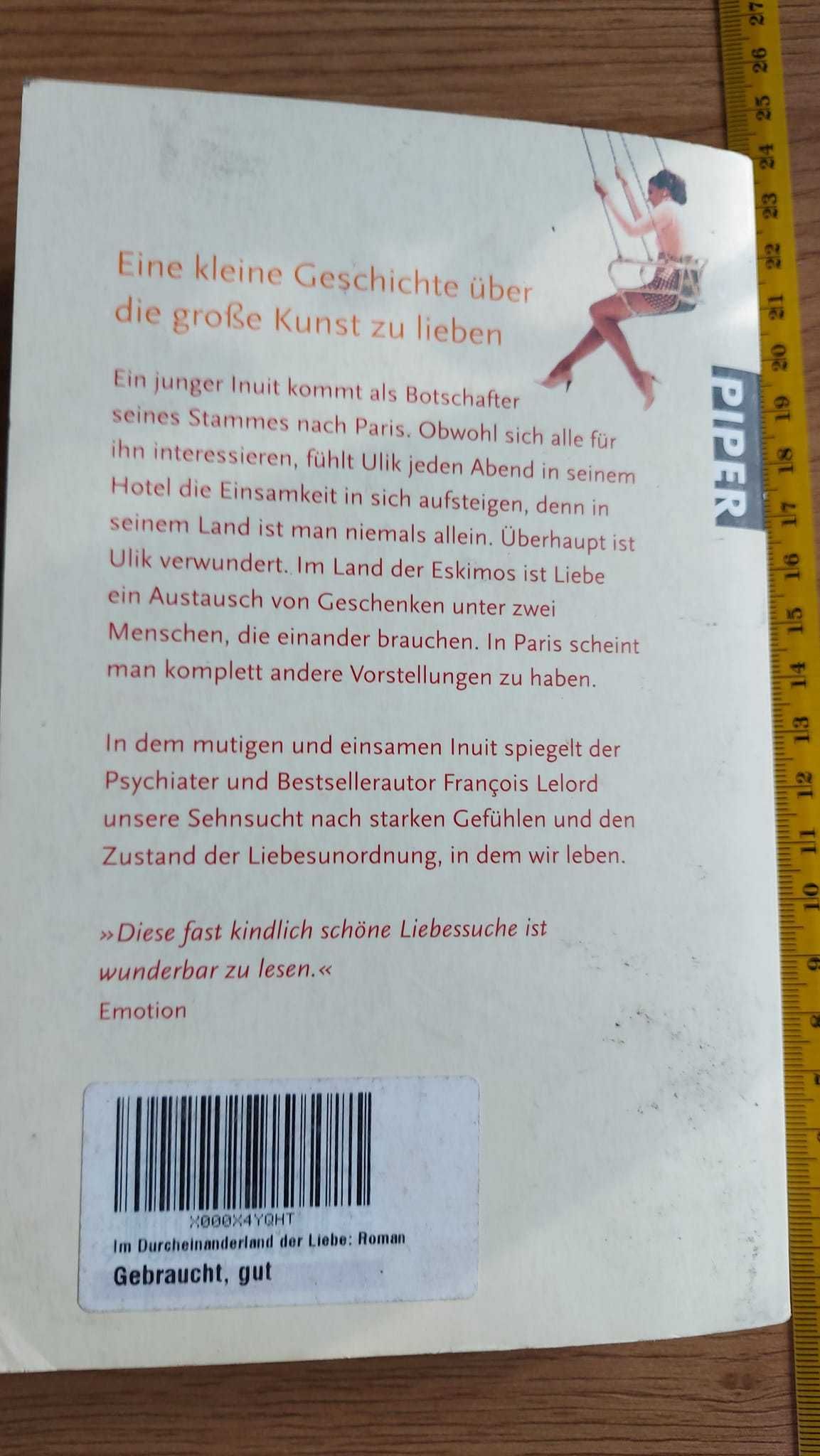 Малък роман на немски език. Цена 6лв. Публикувано и на други места