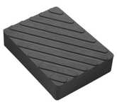 Tampon cauciuc patrat 118x160x35mm