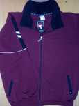 bluza trening barbati, marimea 56, visiniu, material bumbac 95%