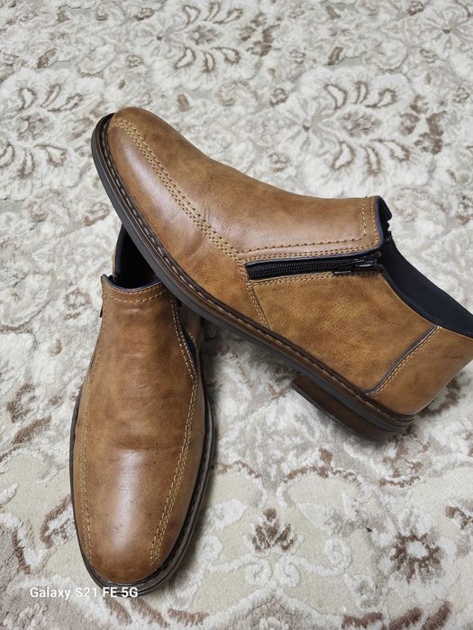 Ghete barbat piele Rieker noi marimea47