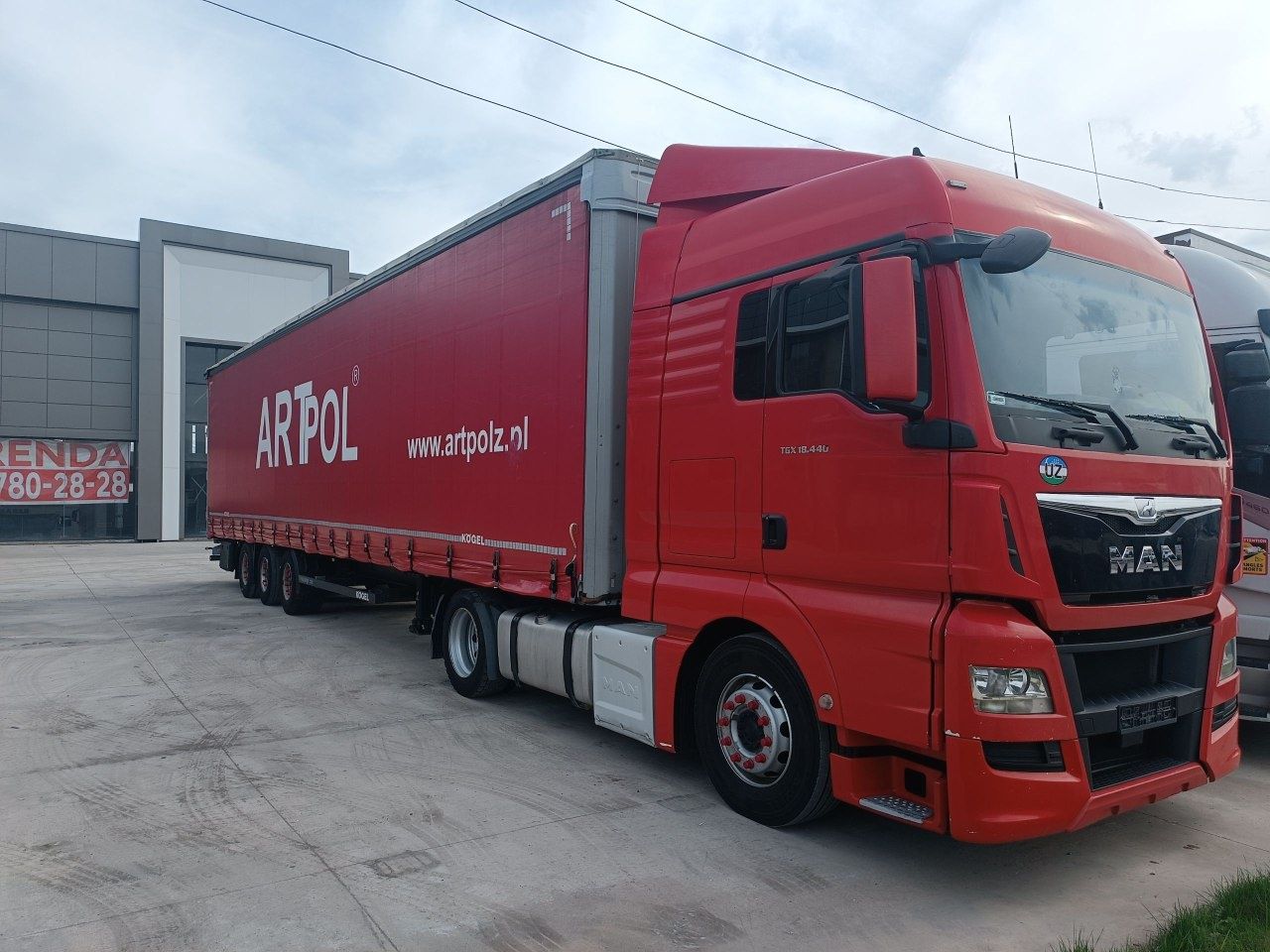 MAN TGX 18.440 + KOGEL прицеп Сотилади
