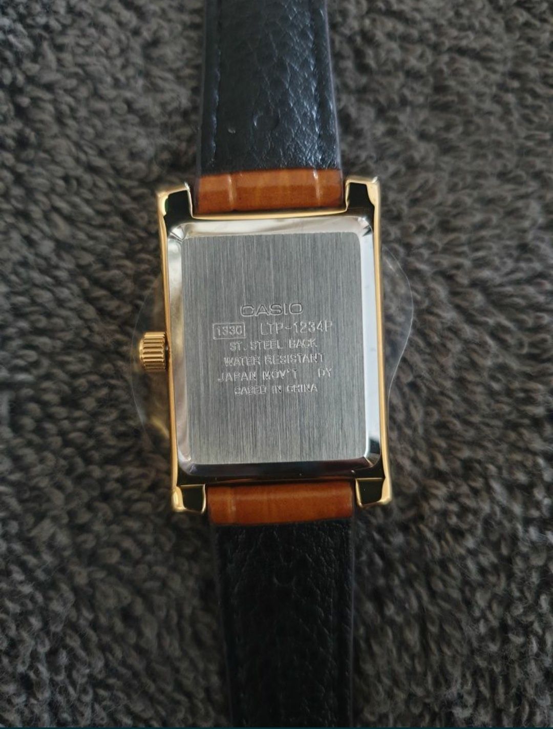 Ceas Casio dama nou în cutie,curea piele