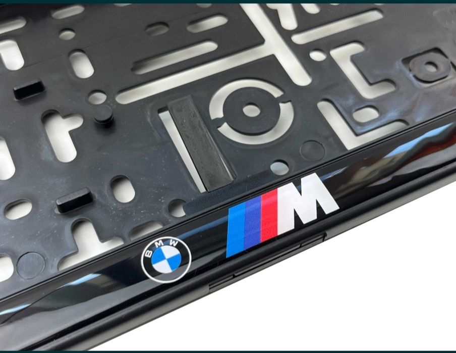 Set Suport Numar  Inmatriculare BMW Original