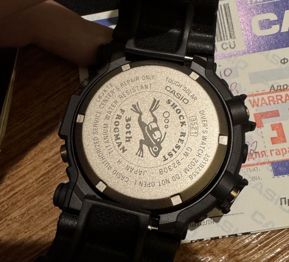 Новые Часы Casio G-Shock Frogman Made in Japan