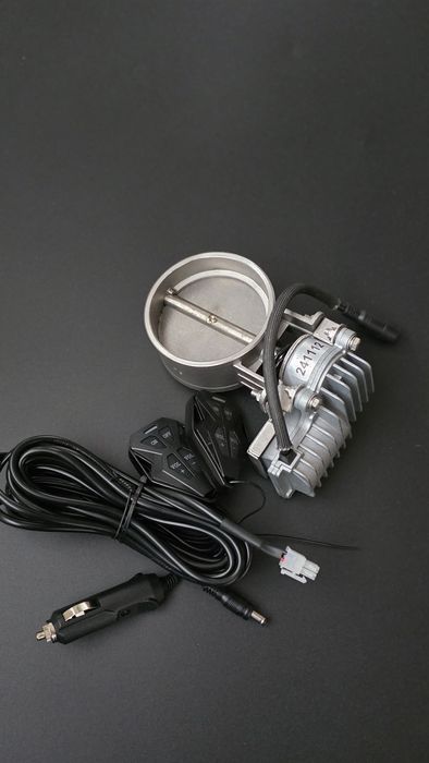 Clapeta Evacuare Electrica Inox  – Sunet Reglabil cu Telecomanda,