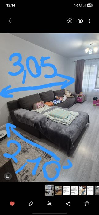 Vând colțar-formă L