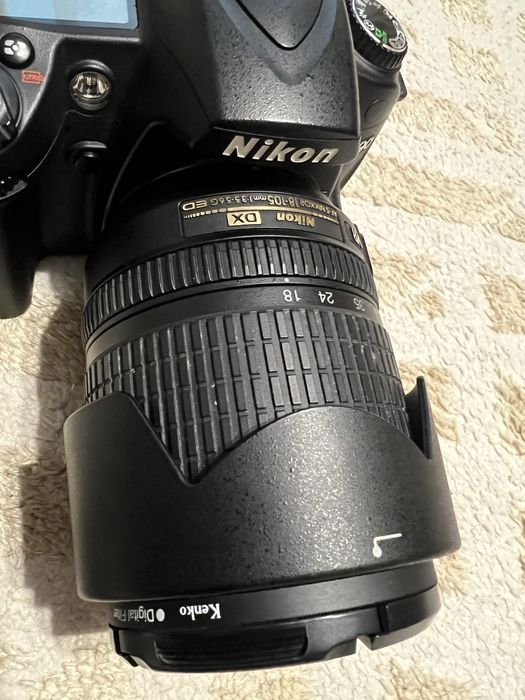 Nikon D90 DSLR + obiectiv nikon 18-105 vr, stare impecabila 23k cadre