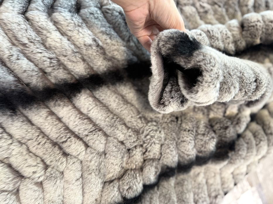 Blana naturala chinchilla rex