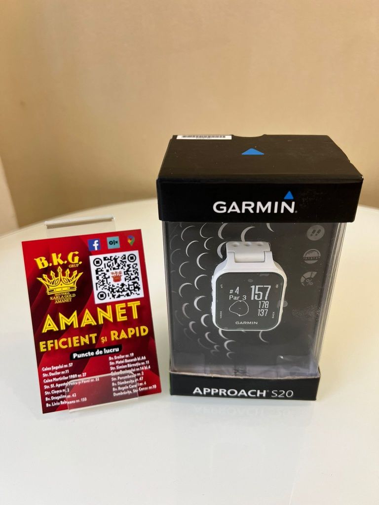 Garmin Approach S20 sigilat Amanet BKG