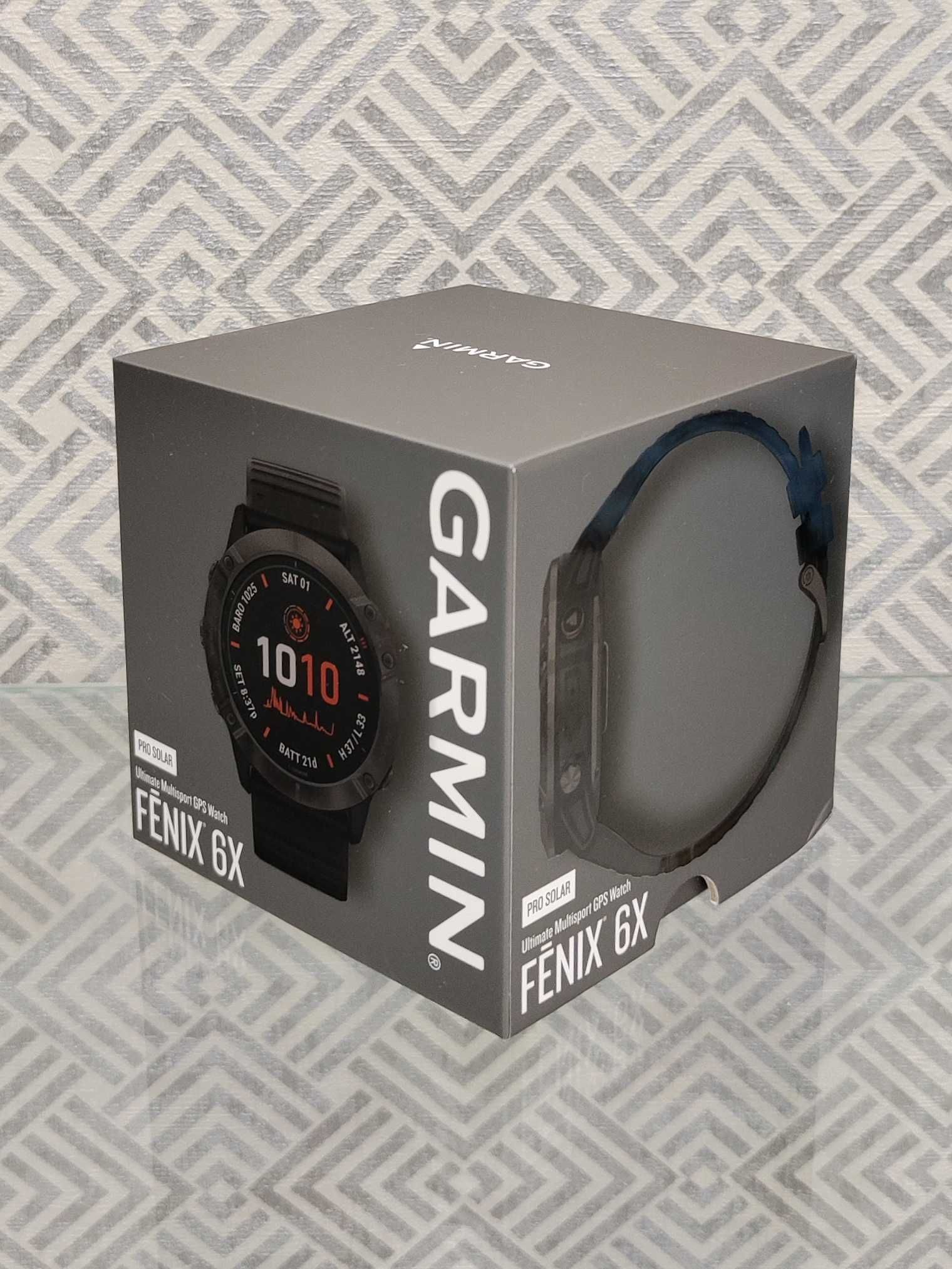 Garmin Fenix 6x Pro Solar (carbon gray DLC titanium)