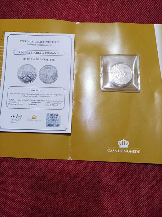 Moneda Regina Maria a Romaniei