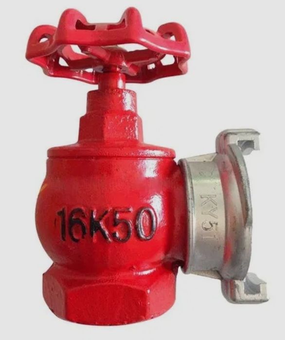 Пожарный винтиль ДУ-50 Угловой чугунный