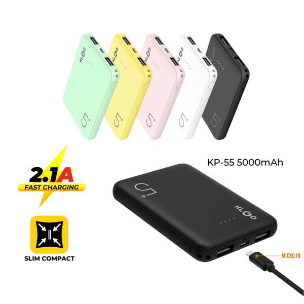 Преносимо зарядно за телефон и таблет, 5000mAh – MacaPower KP55