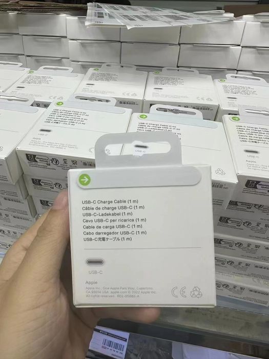 Cablu Nylon  Usb C to Tip c Iphone 15 și 16  sau  kit  încărcător 20w