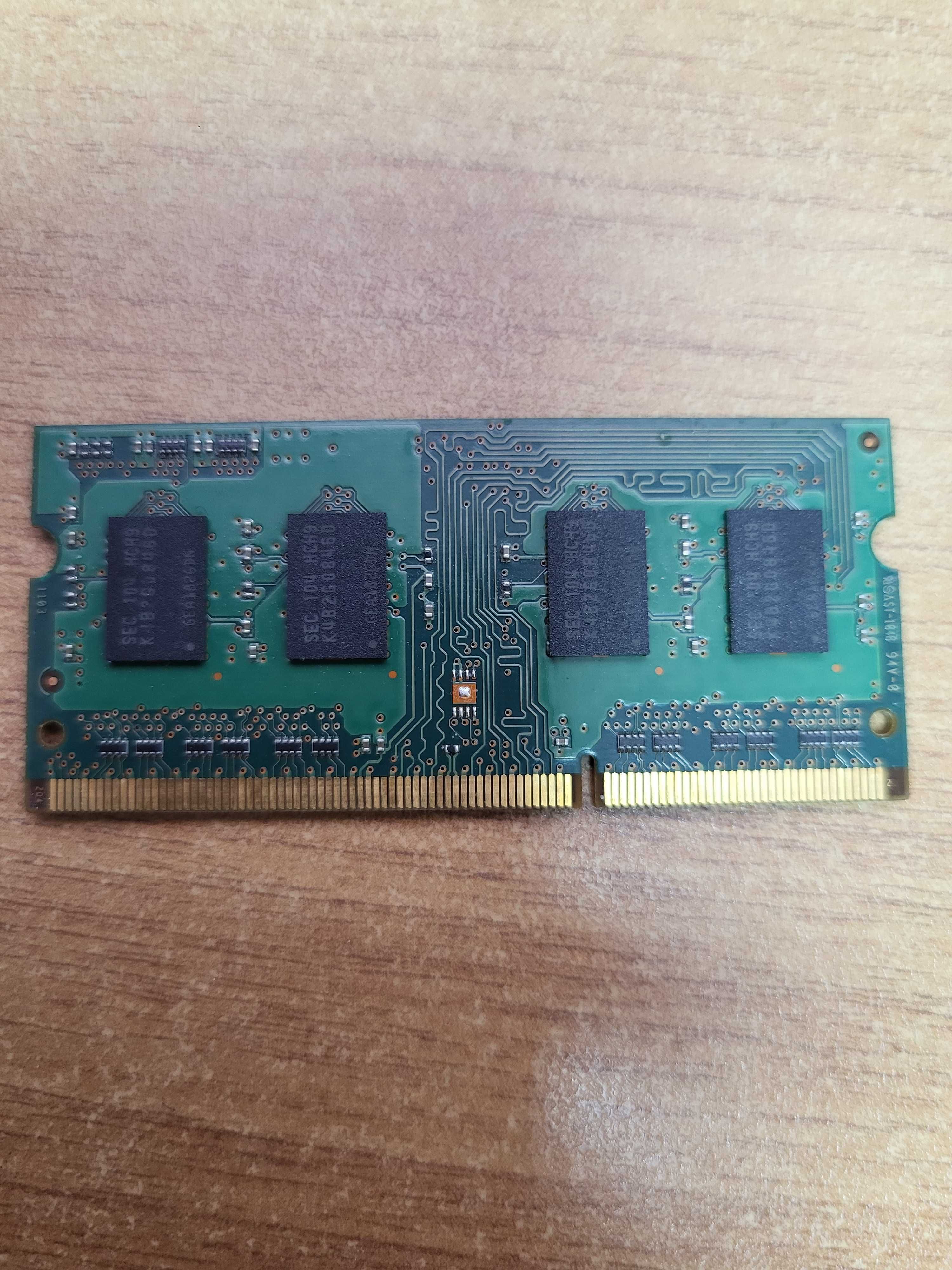 ОЗУ 2GB  DDR3 1333 Гц для ноутбука