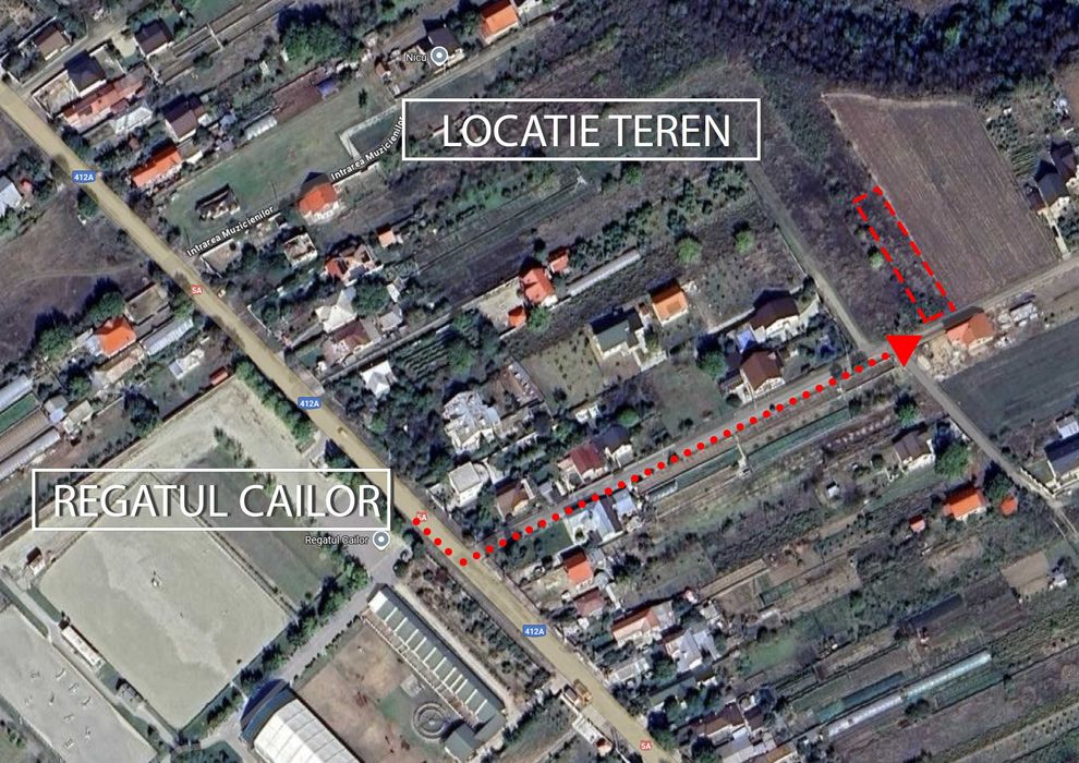 De vanzare- Teren intravilan 1000mpAdunatii Copaceni