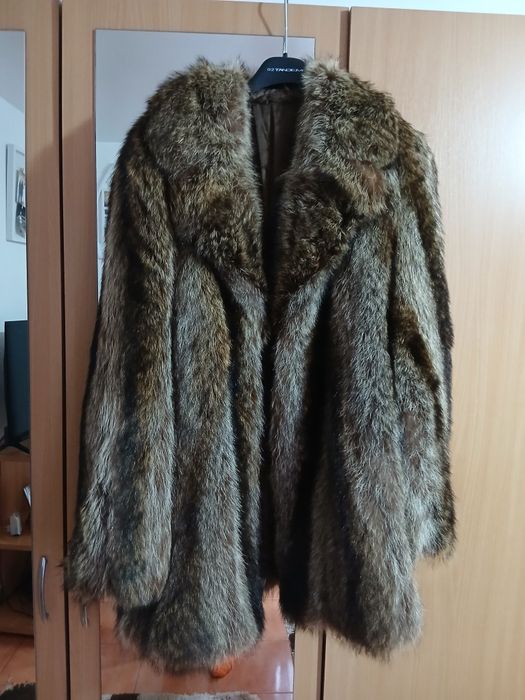 Haina de blana naturala vulpe