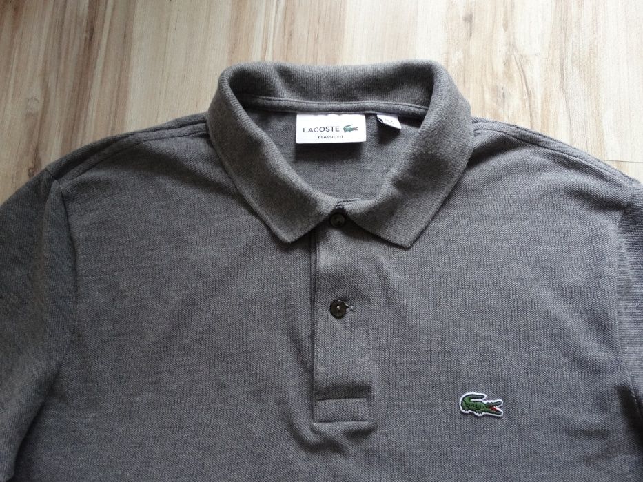 Lacoste polo t shirt мъжка блуза фланела тениска с дълъг ръкав S / 3