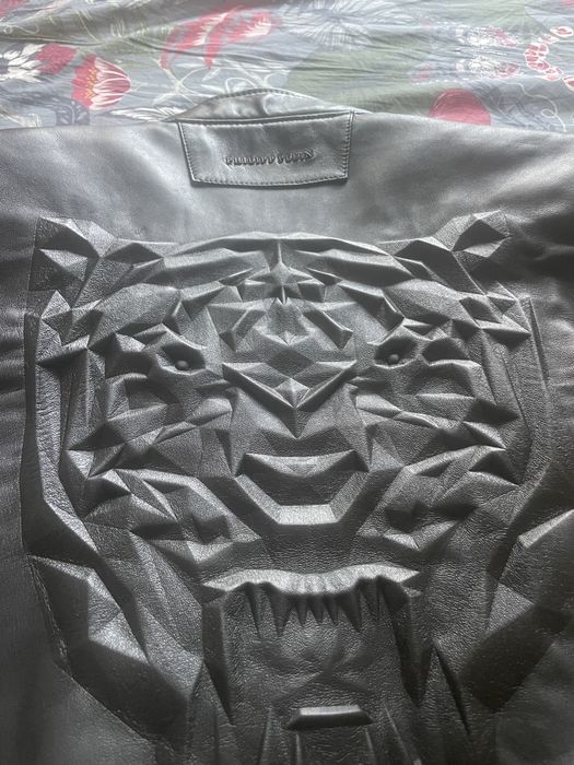 Vand geaca Jacket piele Philipp Plein editie limitata