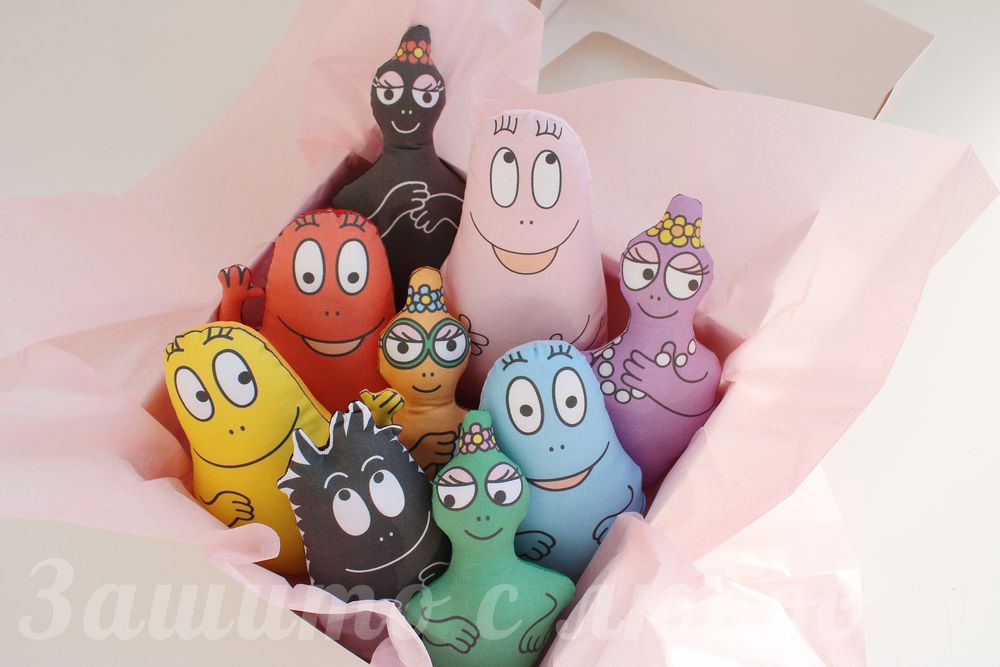 Барбароните , Семейството на татко Барба , Барбароните играчки